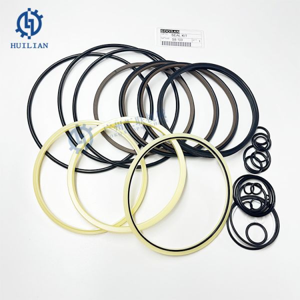 Quality SOOSAN SB100 SB120A/SB121 SB130 Hydraulic Breaker Hammer Spare Parts Construction Machinery Oil Seal Kit wholesale