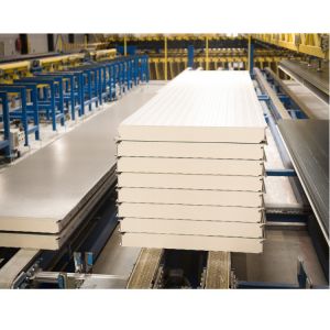 PU Polyurethane Composite Sandwich Panel Width 950mm Seamless Connection