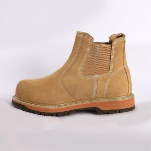 Slip Resistant Goodyear Safety Shoes Rubber Sole for Maximum Protection and