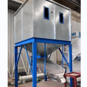 China 1.5m³ Counter-Flow Pellet Cooler To Cool Down The Pellets From Pellet Mill on sale