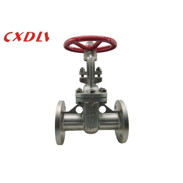 Quality 150LB Rising Stem Handwheel Gate Valve CF8M Flange Ends ANSI DIN Standard wholesale
