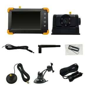 2.4G 5 Inch Wireless Monitor Camera Trailer Mini Car LCD Meter Monitor Kit,