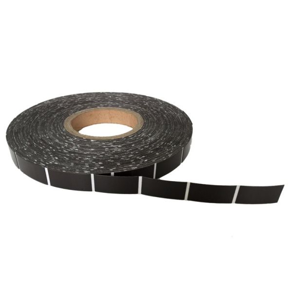 Custom Size Black Adhesive Magnetic Sheet Precut Magnetic Adhesive Tape