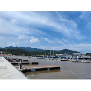 China Customized Size Floating Finger Dock Aluminum Floating Walkway Pontoon With 15-20 Years Of Long Lifespan on sale