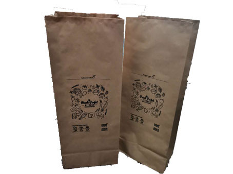 Quality Garden Leaf Trash Pasted Valve Multiwall Lawn Paper Bags wholesale