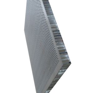 China A3003 6mm Perforated Aluminum Composite Panel Soundproof Ceiling Board on sale
