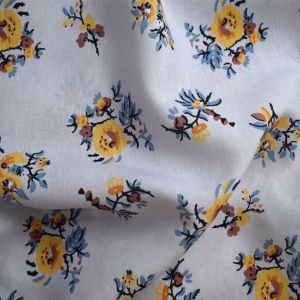 Solid Twill Tencel Weave Cotton Yarn Dyed Fabric Abrasion Resistant