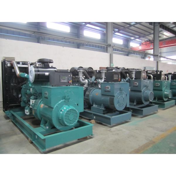 12V Emergency Standby Generator 500KW / 625KVA 50Hz ISO9001 2008 Automatic Power Generator