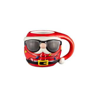 Cheap Customized Color Changing Christmas Dinnerware For Dishwasher Safe 3D / Handpaint Product Features Christmas Ceramic Mug for sale