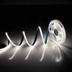 Energy Saving IP20 COB LED Strip Light 8mm PCB 300chips per Meter with 800lm