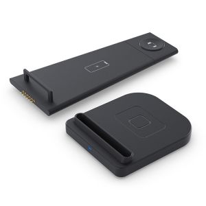 3W 9V 1.1A Foldable 6mm 10W Wireless Charger 3 In 1