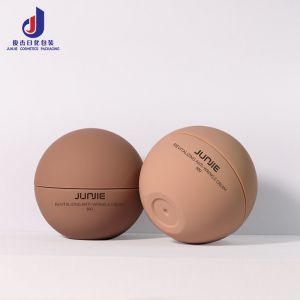 China Cosmetic Body Scrub Container / Ball Plastic Jar 10g 15g 20g 25g 30g 50g ABS Collar on sale