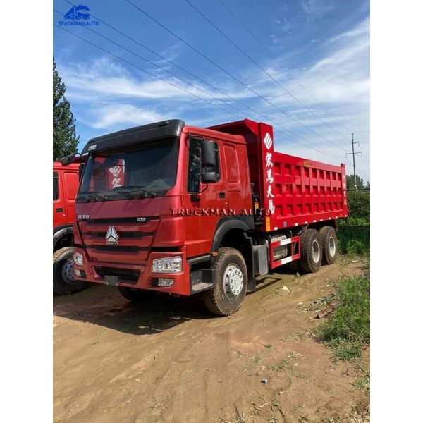 375HP 75km/H 2015 Year SINOTRUK HOWO Dump Truck