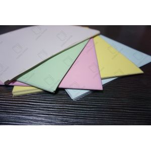 Black Image NCR Paper for Laser Printers Pink Yellow Blue Green Carbonless Paper