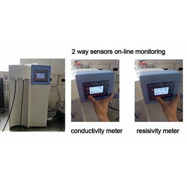 AC110V-240V 10 Liters / Hour Deionized Water System For Lab