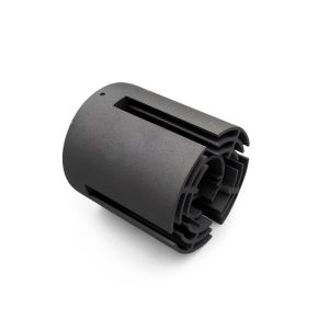 Round Cold Forging Heat Sink With Sand Blast And Anodizing Grey Surface