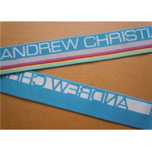 Customized Polyester nylon jacquard elastic waistband for men's underwear