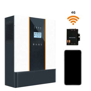 On Grid Solar System With Solar Inverter High Battery Voltage Solar Inverter