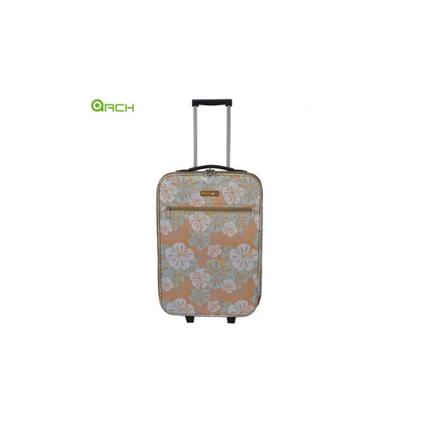 Quality 22 Inch Printing Ripstop Garment Four Wheel Suitcase easy maneuverability wholesale