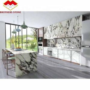 Decorative Wall Panel in Honed Viola Marble A Stunning Focal Point for Interiors