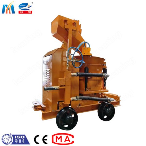 Quality 7.5 Kw Dry Concrete Aggregate Shotcrete Machine Long Conveying Distance Dust Removal wholesale