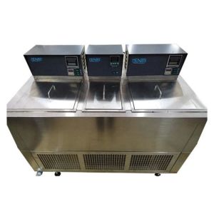 CE Thermostatic   Oil Bath Tester 0 ° C ~ 80 ° C Double Auxiliary Tank   For Semiconductor And Electronic Part