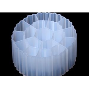 White Color Virgin PE Mbbr Carrier Media For IFAS Process Requirement