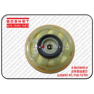 China 8-98159693-0 8981596930 Fuel Filter Element Kit Suitable For ISUZU NKR77 4KH1 on sale