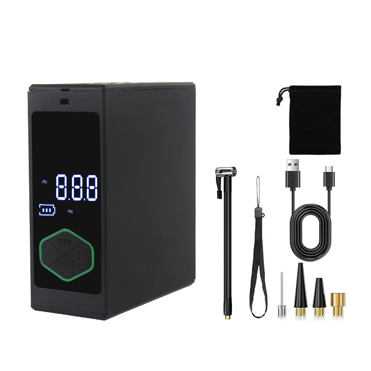 Ultra-Compact 150 PSI Mini Air Compressor with 17LPM Airflow and 4 Nozzle