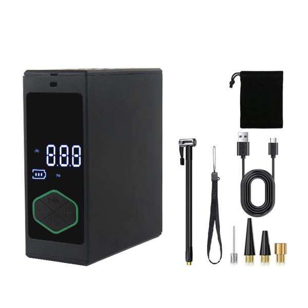 Ultra-Compact 150 PSI Mini Air Compressor with 17LPM Airflow and 4 Nozzle