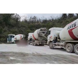 Sany Used Concrete Mixer Truck 12M³ Capacity 257KW Engine Power