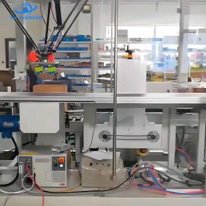 High Flexibility Spider Arm Case Packer Machine With 30-120 Packs/Min Speed