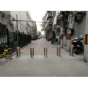 China Secure Your Property with 100mm Diameter Remote Control Rising Bollards and Durable 10±1mm Cylinder Thickness on sale