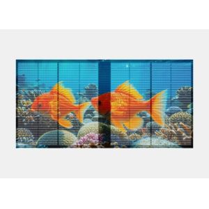 Custom Full Color P2.6 LED Grille Screen Module Display 4500cd 1000*500mm