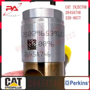 Common Rail Fuel Injector 3200677 10R7671 2645A746 320-0677 For C-A-T 320D 323D