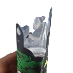 Special Shaped Three Side Seal Pouch Vape Packaging Custom