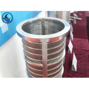 Ss Internal Axial Wire 316L ID85mm Wedge Wire Screen Pipe