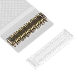 China I-PEX NOVASTACK® 35-P 20708-010E-01 Anti Misalignment Corson Alloy main contacts to transmit power lines, 0.35 mm pitch on sale