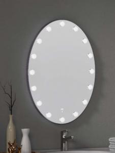 Cheap Fogless Round LED Bathroom Mirrors With Light Touch Sensor for sale