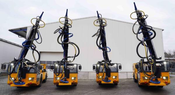 Efficient Wet Concrete Shotcrete Robot Machine Advanced Reliable For Tunneling