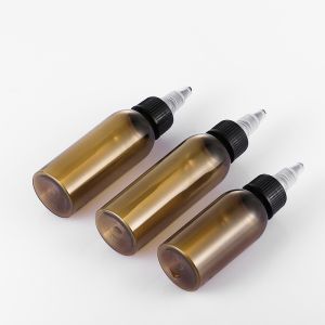 Small Plastic Jars With Screw Top Lids Reappliable Reusable 60ml Capacity