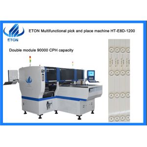 Cheap LED Lighting SMT Pick Place Machine 90000 CPH Capacity Multifuctional for sale
