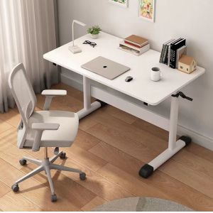 SPCC Steel Frame Mini Student Study Table for Modern Nordic Study and Adjustable