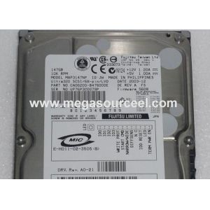 Cheap 3.5'' FUJITSU server Hard Disk MAP3147NP 147 GB 68 Pin SCSI 10K RPM U320 for sale