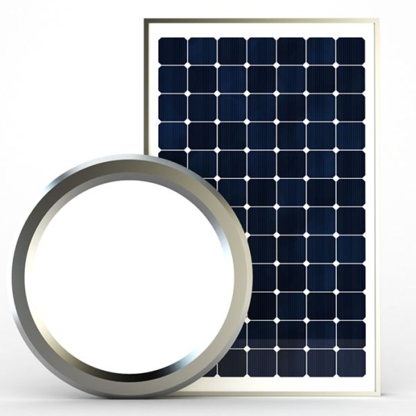 Roof Mounted Solar Powered LED Lights 6 Watt Economic Model With Brackets