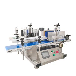 Cheap Sticker Liquid Soap Automatic Water Bottle Labeling Machines 2 Side With Coder for sale