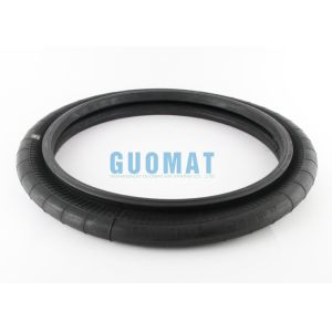 China FS 1710-12 RS Contitech Single Convoluted Air Shock 45mm Bolts Flange Air Spring With Bead Rings on sale