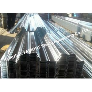 China Galvanized 1.2mm Thick Steel Deck System Composite Floor Deck Construction on sale