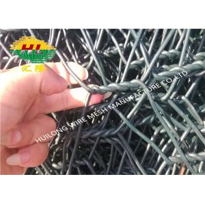 2m X 1m X 1m Gabion Box Wire Mesh 0.5m-2m Height Lacing Wire 2.2mm-3.2mm