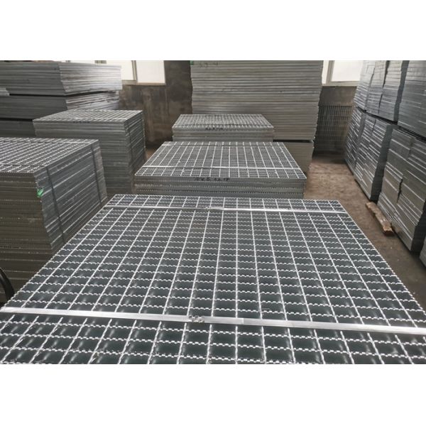 Quality Hot Dipped Galvanised Drain Grate Q235 Steel Press Welded Anti Theft wholesale